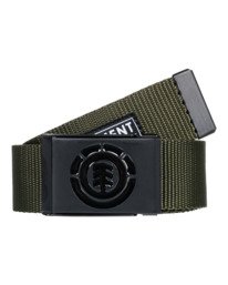 0 Beyond Belt - Webbing Belt for Men Green W5BLB2ELPP Element