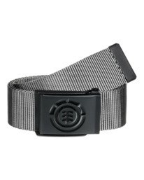 1 Beyond Belt - Webbing Belt for Men Gray W5BLB2ELPP Element