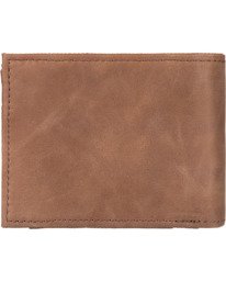 3 Daily Elite - Tri-Fold Wallet for Men Brown W5LWB2ELPP Element