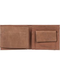 1 Daily Elite - Tri-Fold Wallet for Men Brown W5LWB2ELPP Element
