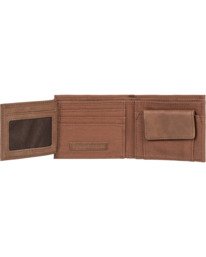 2 Daily Elite - Tri-Fold Wallet for Men Brown W5LWB2ELPP Element