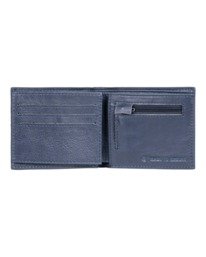1 Daily - Tri-Fold Wallet for Men Blue W5WLB2ELP1 Element