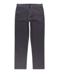 0 Sawyer - Pantalon chino pour Homme Noir Z1PTC4ELF1 Element