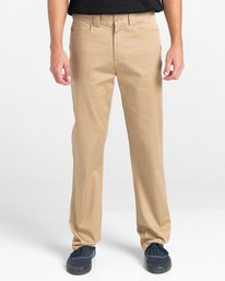 2 Sawyer - Pantaloni Chino voor Uomo Gray Z1PTC4ELF1 Element