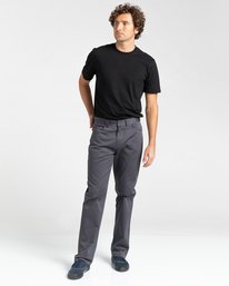 4 Sawyer - Pantalón Chino para Hombre Negro Z1PTC4ELF1 Element