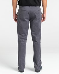 5 Howland Classic - Pantaloni Chino voor Uomo Black Z1PTC5ELF1 Element