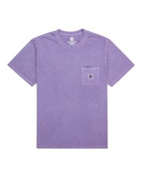 0 Basic Label - Short Sleeves T-Shirt Purple Z1SSI1ELF1 Element