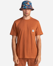element, Basic Label 2022 - T-shirt manches courtes, MOCHA BISQUE (3699) Basic Label 2022 - Short Sleeves T-Shirt Z1SSI1ELF1