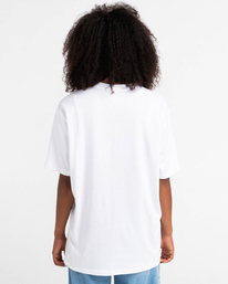 9 Basic Label - T-shirt manches courtes Blanc Z1SSI1ELF1 Element