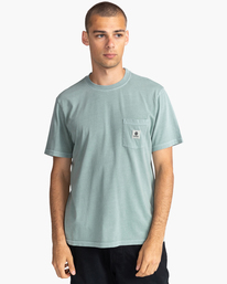 1 Basic Label - Short Sleeves T-Shirt Green Z1SSI1ELF1 Element