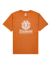 0 Vertical - Camiseta para Hombre Marron Z1SSI4ELF1 Element