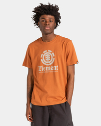 2 Vertical 2022 - T-shirt pour Homme Marron Z1SSI4ELF1 Element
