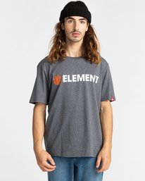 1 Blazin - Camiseta para Hombre Negro Z1SSI5ELF1 Element