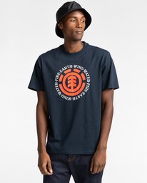 1 Seal - T-Shirt for Men Blue Z1SSI7ELF1 Element