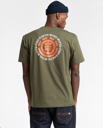 3 Seal - Camiseta para Hombre Verde Z1SSI8ELF1 Element