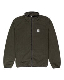 0 Abenaki - Fleece mit Reißverschluss für Männer Grün Z1WAB3ELF1 Element