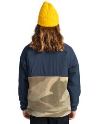 9 Mountain Sherpa 1 4 - Wendbares Fleece für Männer Beige Z1WAB5ELF1 Element