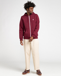 2 Bolton - Zip-Up Hoodie for Men Red Z1WAC5ELF1 Element