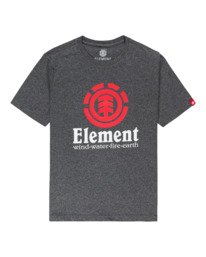 0 Vertical - T-shirt pour Garçon Noir Z2SSC8ELF1 Element