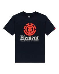 0 Vertical - T-Shirt für Jungen Grau Z2SSC8ELF1 Element