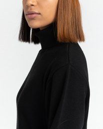 3 Olen - Maxi Dress for Women Black Z3DRC3ELF1 Element