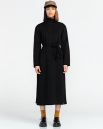 8 Olen - Maxi Dress for Women Black Z3DRC3ELF1 Element