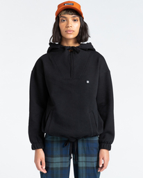 element, Ognap 2022 - Kapuzenpullover für Frauen, FLINT BLACK (3732) Ognap 2022 - Hoodie for Women Z3FLC3ELF1