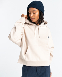 3 92 - Hoodie for Women Beige Z3HOB1ELF1 Element