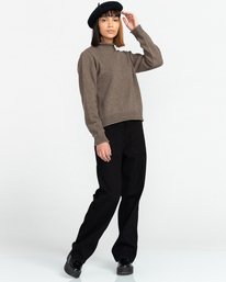 6 Roldal - Jumper for Women Brown Z3JPB1ELF1 Element