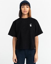 1 Minimal - T-Shirt for Women Black Z3KTC1ELF1 Element