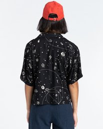 3 Java Galaxy - Short Sleeve Shirt for Women Multicolor Z3SHB3ELF1 Element