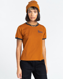 1 Baleek - T-Shirt for Women Beige Z3SSD2ELF1 Element