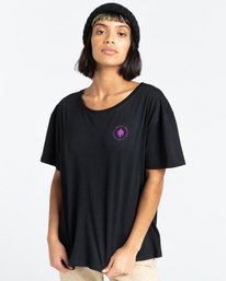 2 Lahotan - T-Shirt for Women Black Z3SSE6ELF1 Element