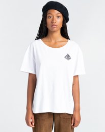 2 Elliptical - T-Shirt for Women White Z3SSE7ELF1 Element