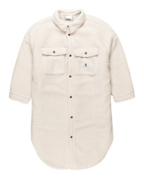 0 Manitoba Pile - Oversized Shirt for Women Beige Z3WAA2ELF1 Element