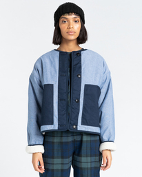Augusta Pile - Reversible Button-Up Sweatshirt for Women  Z3WAA5ELF1