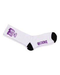 0 Galaxy - Skate Socks for Unisex White Z5SOA6ELF1 Element