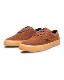 1 Topaz C3 - Zapatillas de cuero para Hombre Marron Z6TC3101 Element