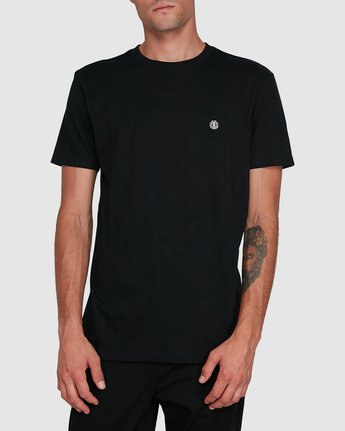 1 Cornell Short Sleeve Tee Black 107004 Element