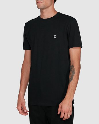 2 Cornell Short Sleeve Tee Black 107004 Element