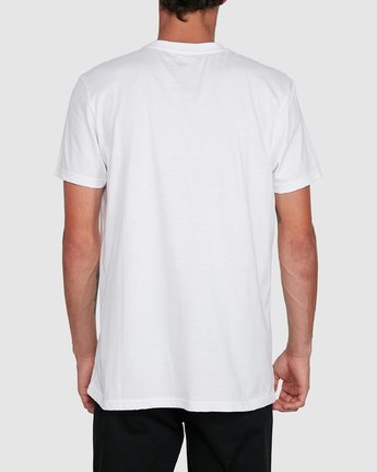 3 Cornell Short Sleeve Tee White 107004 Element