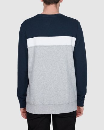 3 Alder Crew Fleece Blue 107302 Element