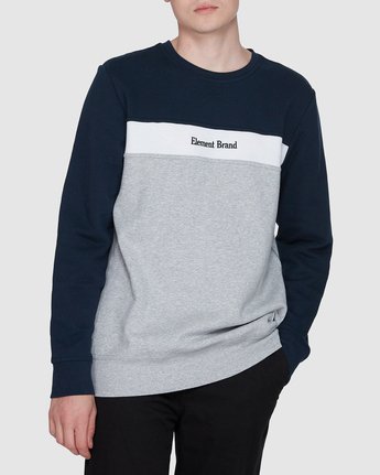 1 Alder Crew Fleece Blue 107302 Element