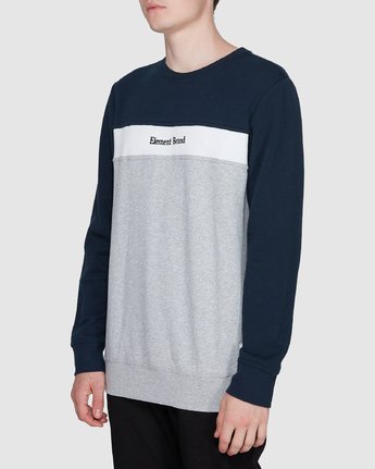 2 Alder Crew Fleece Blue 107302 Element