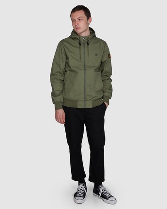 3 Dulcey Light Jacket Green 107460 Element