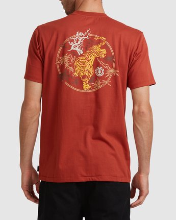 3 TIGER PALM SHORT SLEEVE TSHIRT  117001 Element