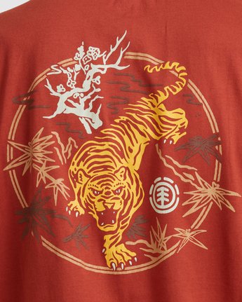 4 TIGER PALM SHORT SLEEVE TSHIRT  117001 Element