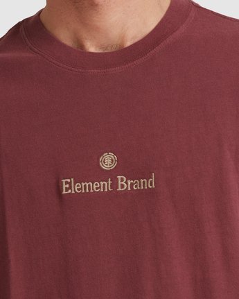 4 PLAIN SAIL SHORT SLEEVE TSHIRT Red 117003 Element
