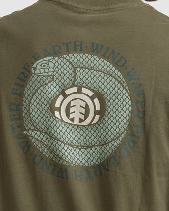 4 GARTER SS TEE Green 117007 Element