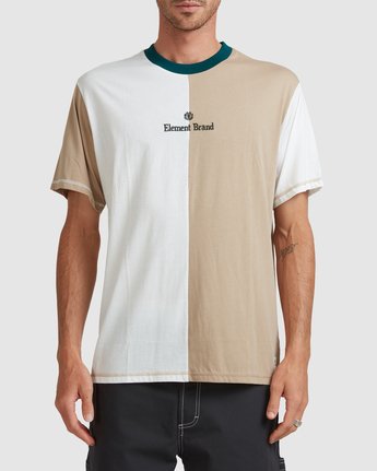 1 BLOX SHORT SLEEVE T SHIRT Grey 117010 Element